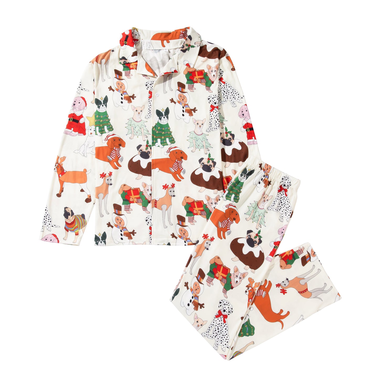 Merry Pups – Pyjamas de Noël Assortis pour la Famille
