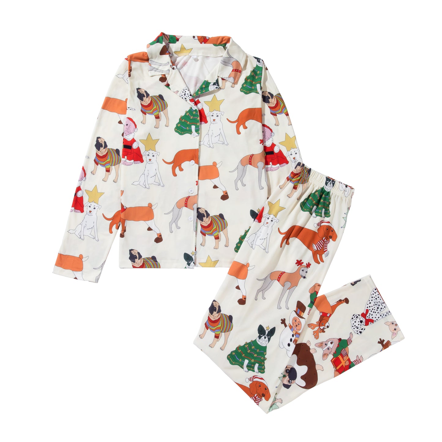 Merry Pups – Pyjamas de Noël Assortis pour la Famille