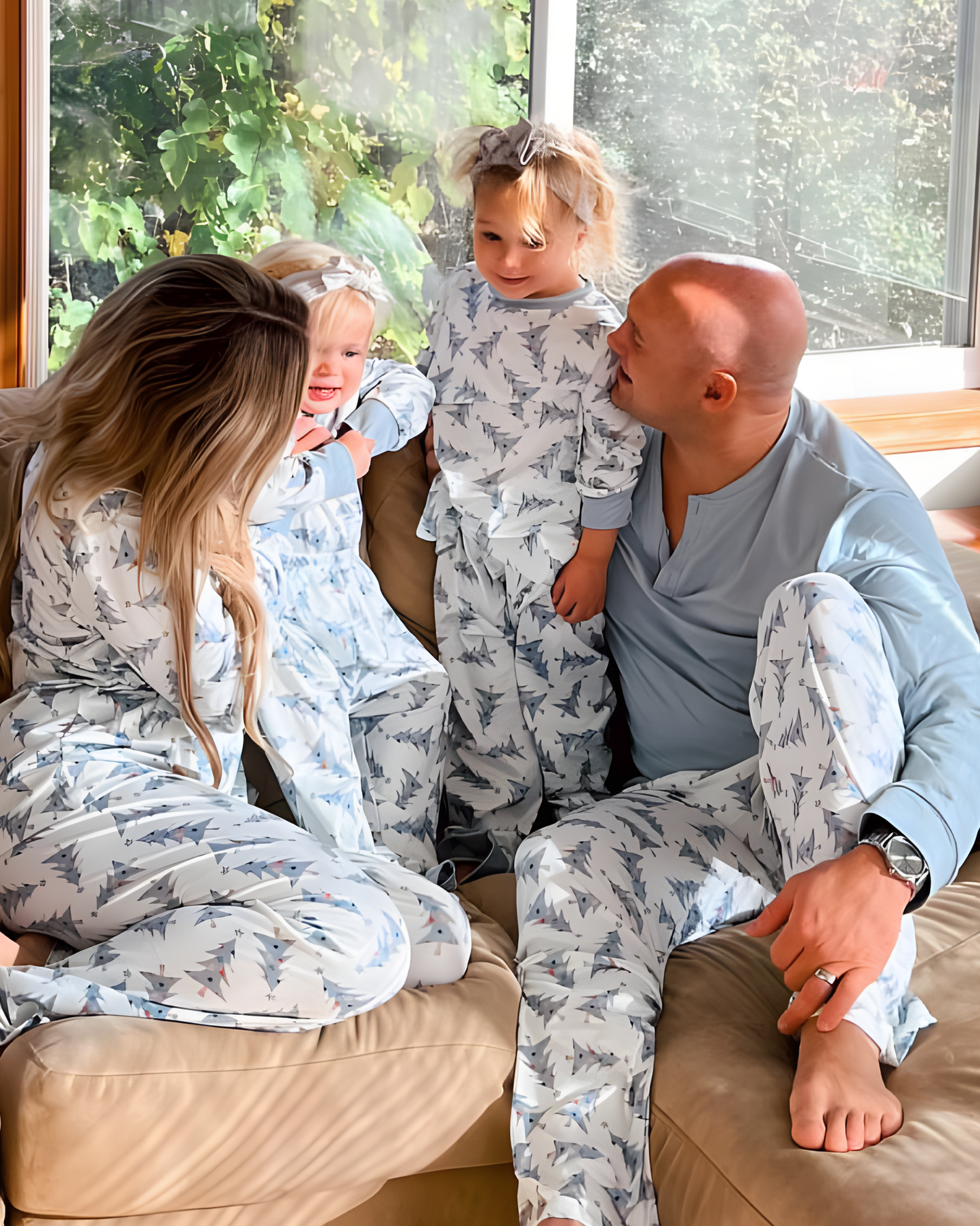 Tree Delight - Pyjamas de Noël familiaux assortis
