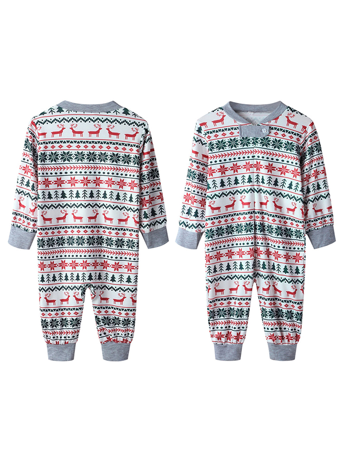 Snug Snowflakes – Pyjamas de Noël Assortis pour la Famille