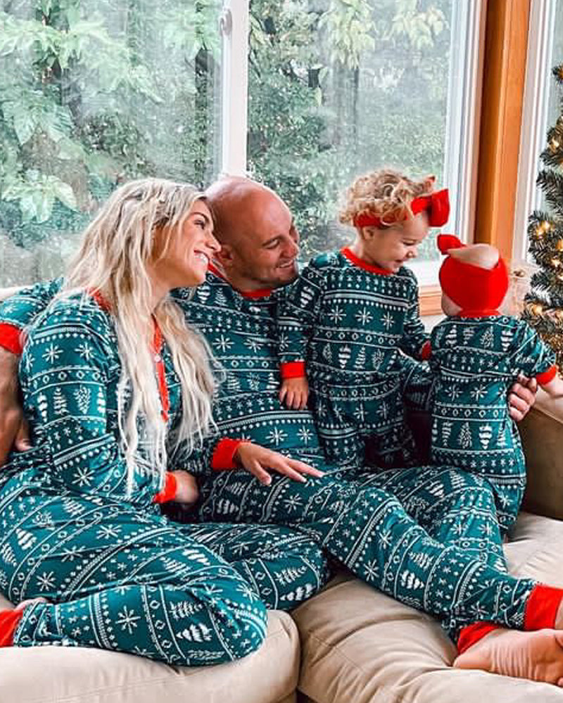 Christmas Crew – Pyjamas de Noël Assortis pour la Famille