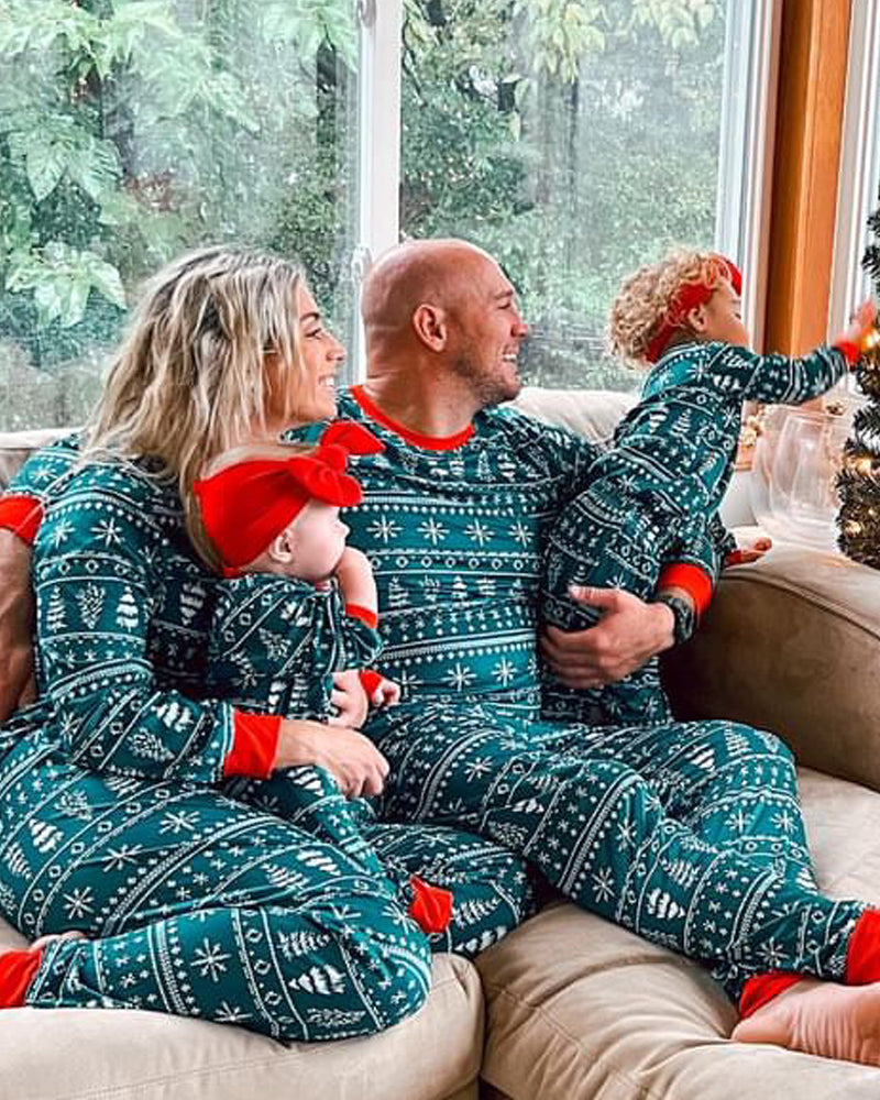 Christmas Crew – Pyjamas de Noël Assortis pour la Famille