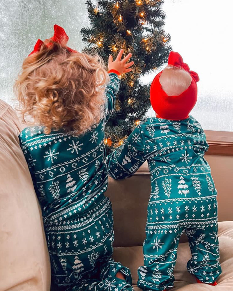 Christmas Crew – Pyjamas de Noël Assortis pour la Famille