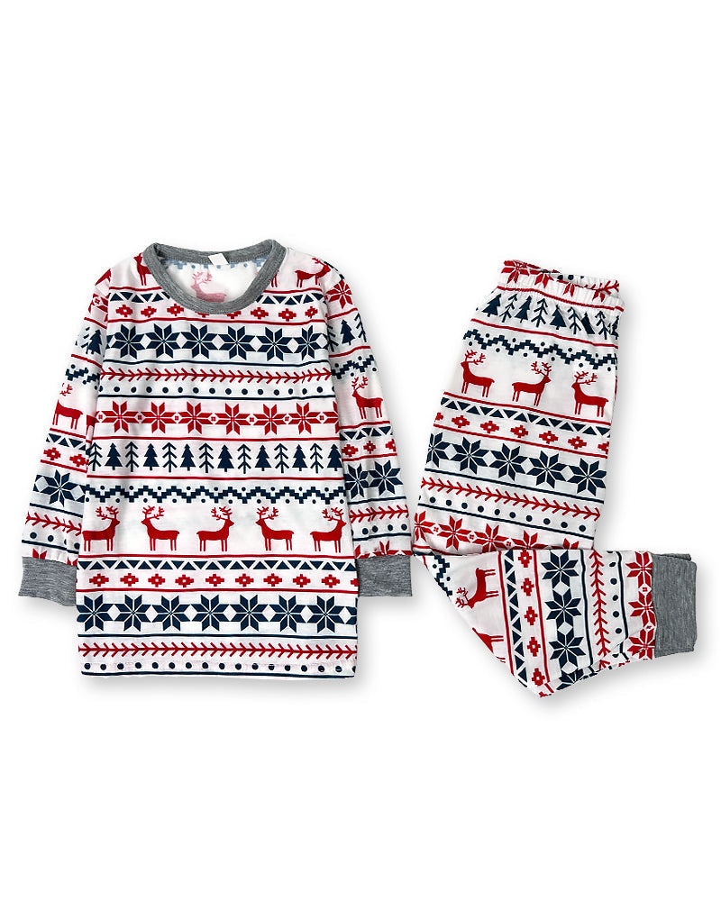 Snug Snowflakes – Pyjamas de Noël Assortis pour la Famille