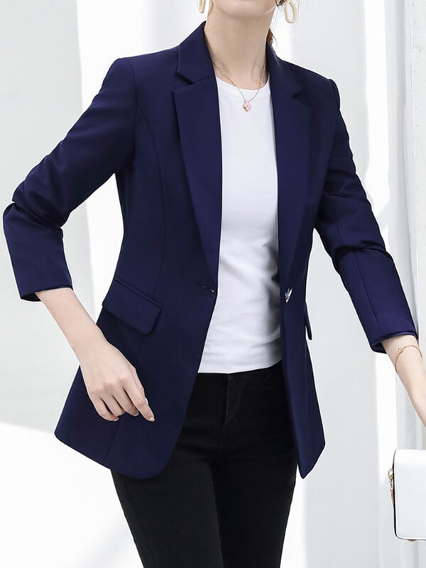Onbely blazer avec poches boutons femme style tailleur
