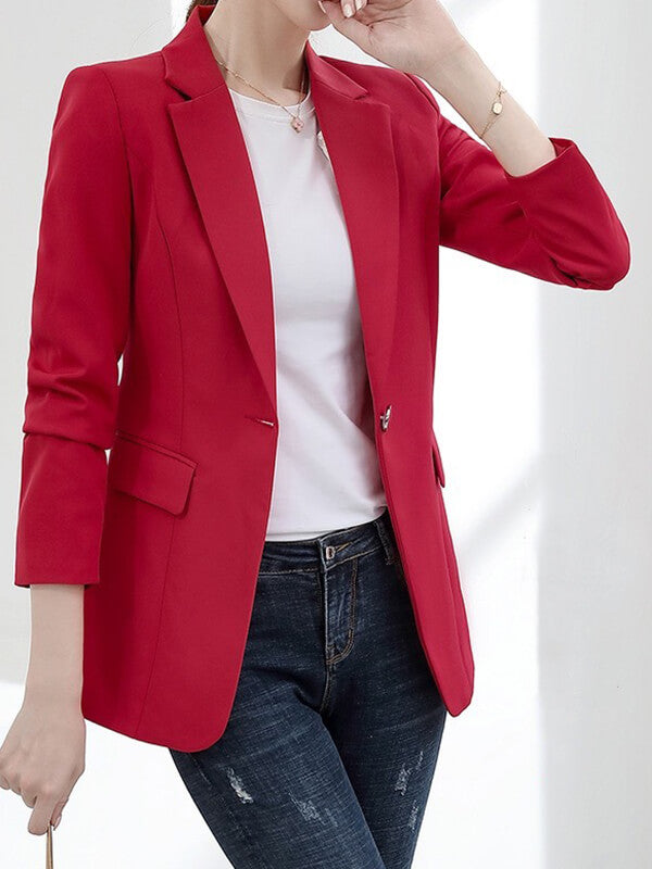 Onbely blazer avec poches boutons femme style tailleur