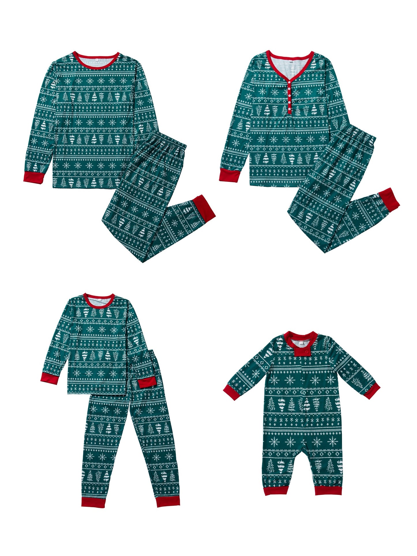 Christmas Crew – Pyjamas de Noël Assortis pour la Famille