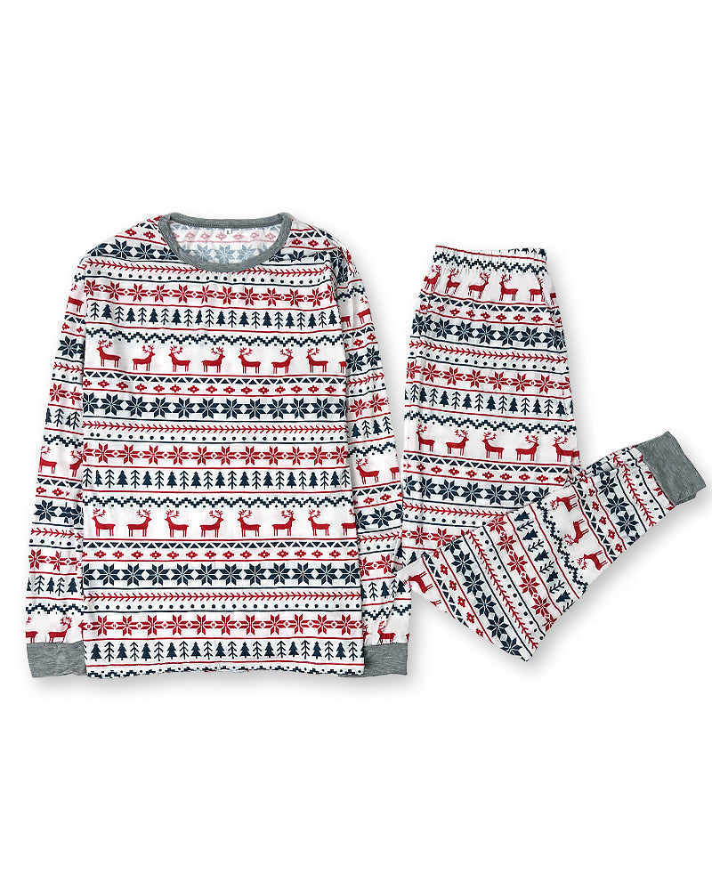 Snug Snowflakes – Pyjamas de Noël Assortis pour la Famille