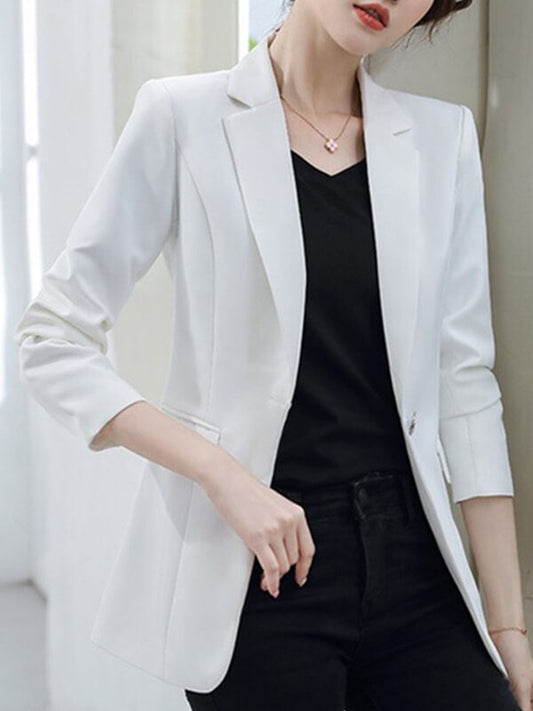 Onbely blazer avec poches boutons femme style tailleur