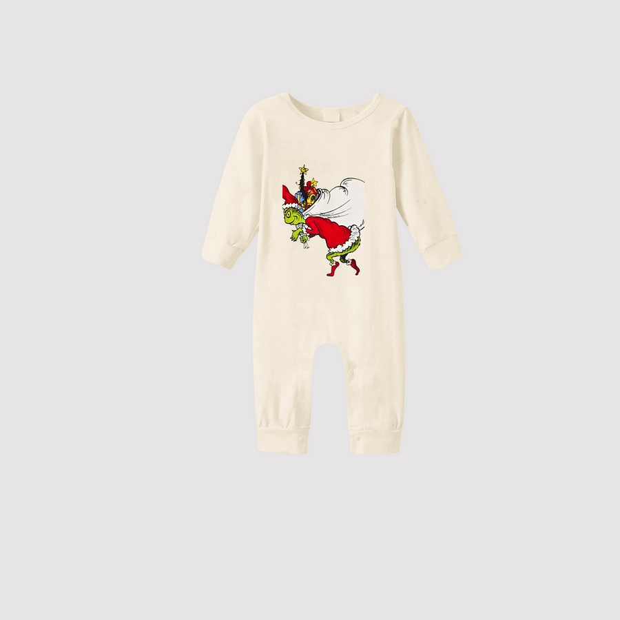 Joy Merry - Pyjamas de Noël familiaux Grinch