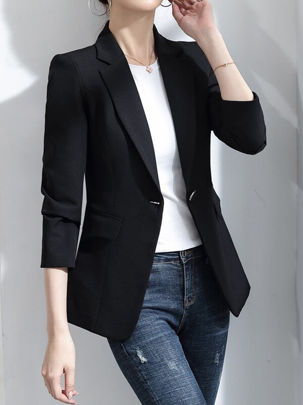 Onbely blazer avec poches boutons femme style tailleur