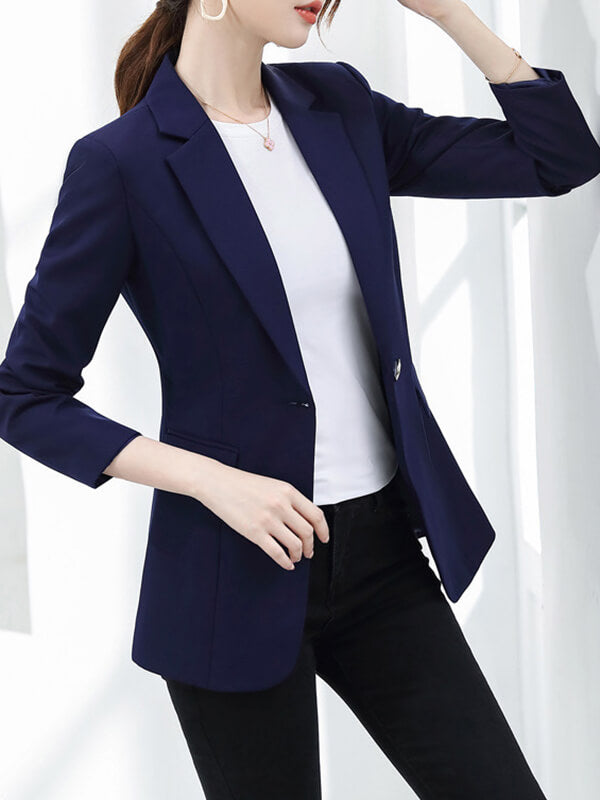 Onbely blazer avec poches boutons femme style tailleur