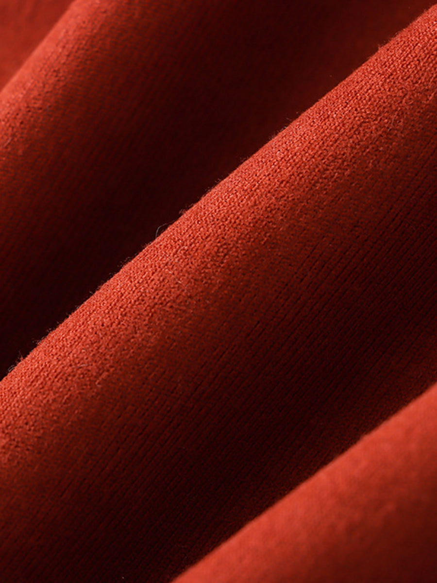 Onbely surchemise pour femme rouge noël