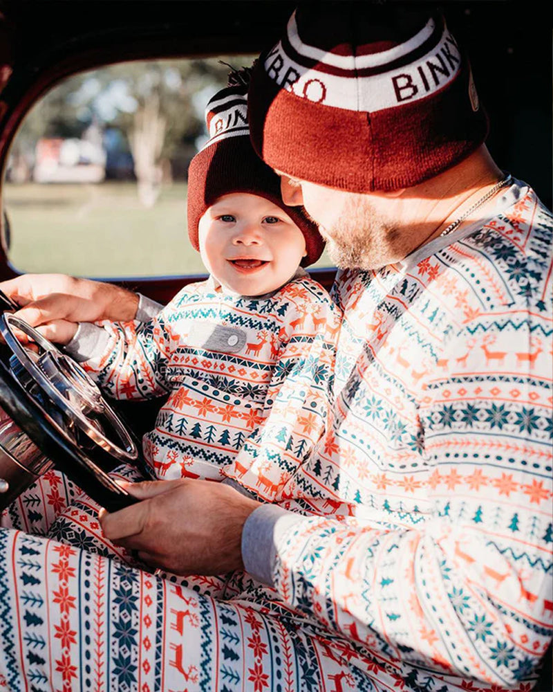 Snug Snowflakes – Pyjamas de Noël Assortis pour la Famille