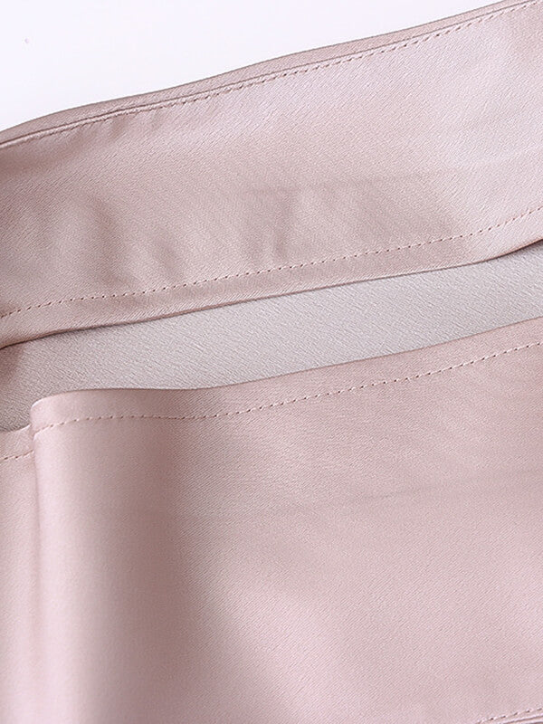 Onbely robe longue satin élégant dos nu - onbely