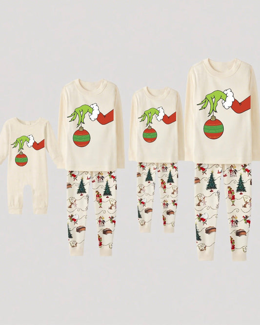 Restful - Pyjamas de Noël familiaux Grinch
