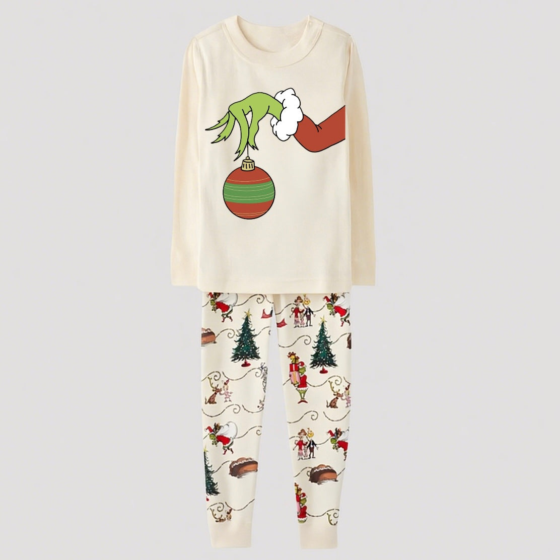 Restful - Pyjamas de Noël familiaux Grinch