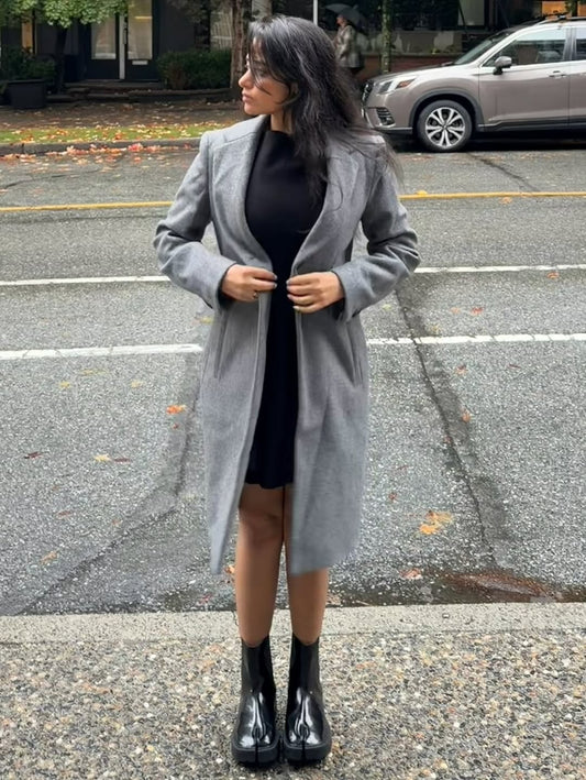 Bottines Tabis Noir à Bout Fendu