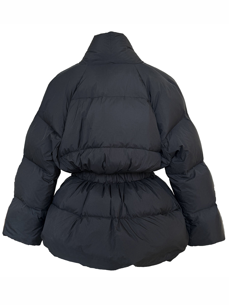 Onbely manteau doudoune avec ceinture poches femme mode