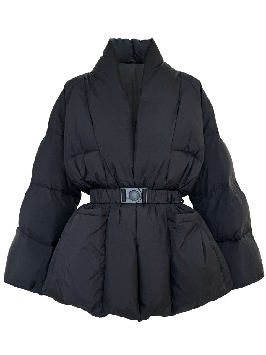 Onbely manteau doudoune avec ceinture poches femme mode