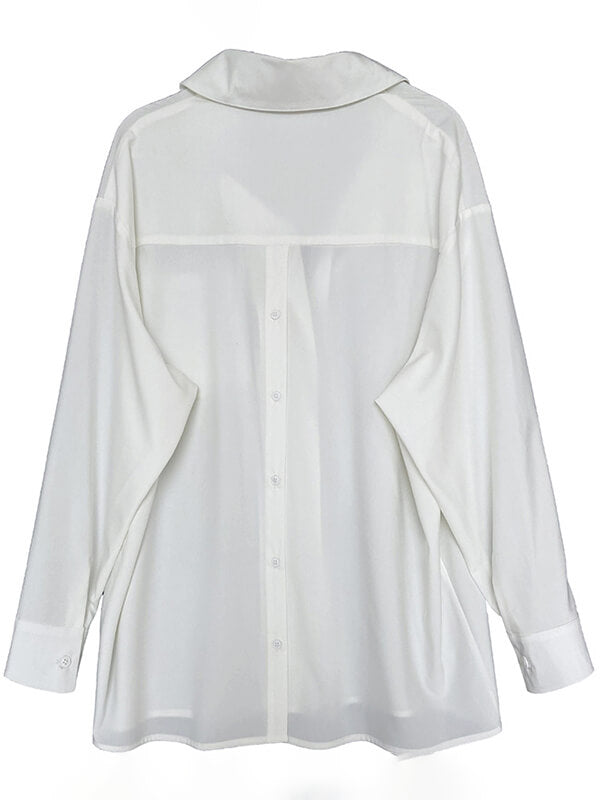 Onbely blouse simple boutonnage pour femme.