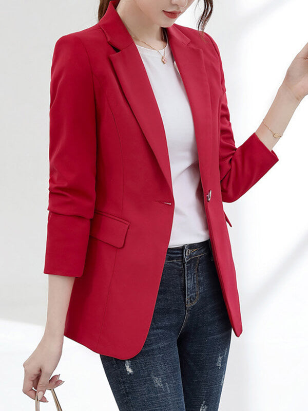 Onbely blazer avec poches boutons femme style tailleur