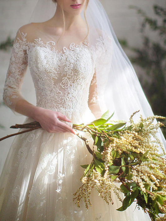 Onbely robe maxi longue de mariée princesse bohème blanche boho dress