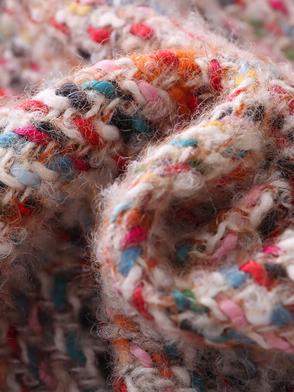 Onbely veste en tweed doudoune avec poches pour femme hiver - onbely