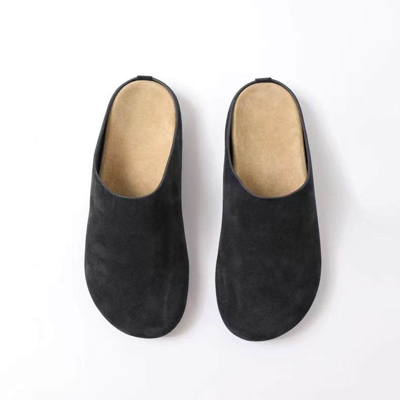 Mules et Sabots Minimalistes - Slip-On Confortable sans Lacets pour Tous les Jours