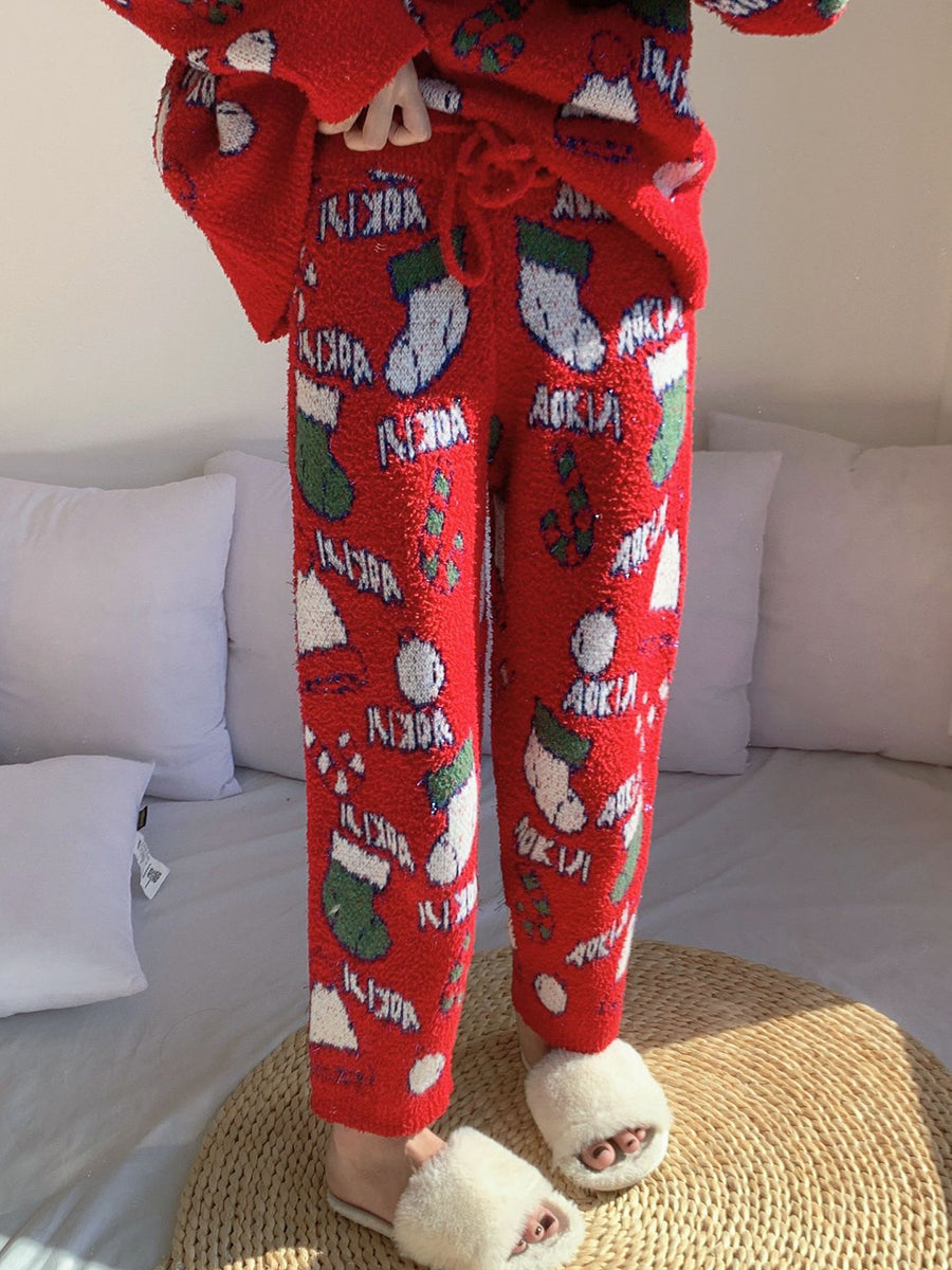 Onbely ensemble de pyjama femme noël