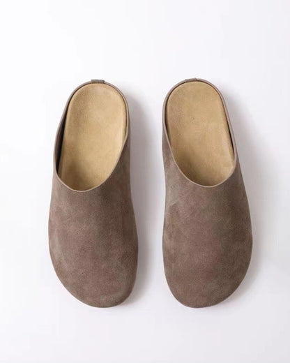 Mules et Sabots Minimalistes - Slip-On Confortable sans Lacets pour Tous les Jours