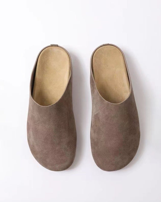 Mules et Sabots Minimalistes - Slip-On Confortable sans Lacets pour Tous les Jours