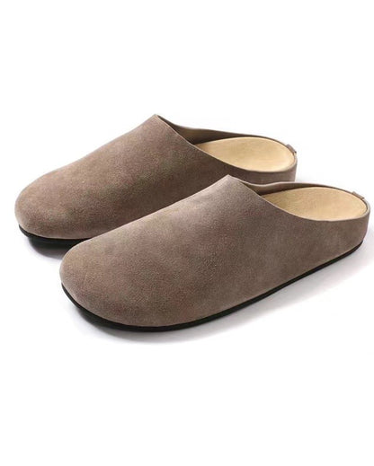 Mules et Sabots Minimalistes - Slip-On Confortable sans Lacets pour Tous les Jours