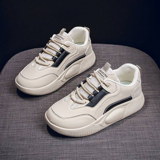 Onbely Baskets Femme à Semelle Épaisse – Chaussures Confortables et Décontractées – Look Urbain & Moderne