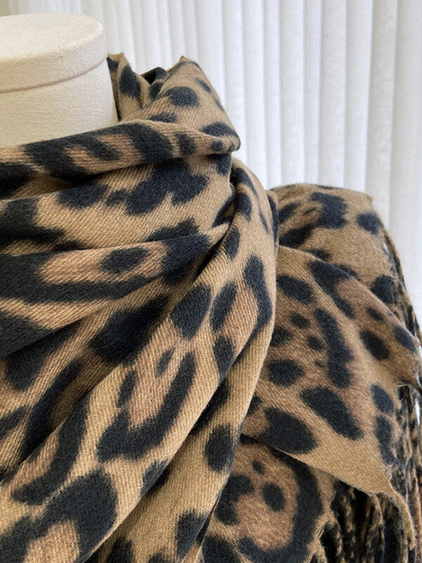 Onbely écharpe léopard mode femme - onbely