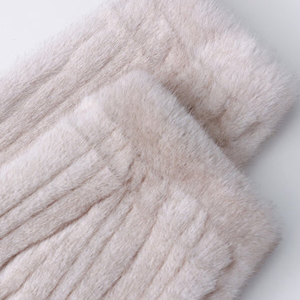 Onbely manteau en fausse fourrure double boutonnage - onbely