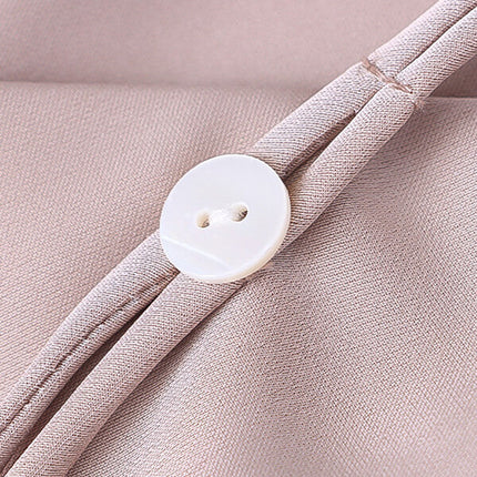 Onbely robe longue satin élégant dos nu - onbely