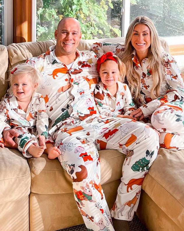 Merry Pups – Pyjamas de Noël Assortis pour la Famille