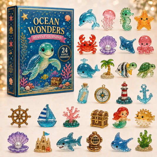 Turtle Sea Wonder Advent Calendar 2026 - 24-Day Festive Countdown