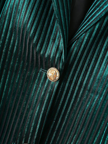 Onbely blazer velours boutonnage avec poches femme