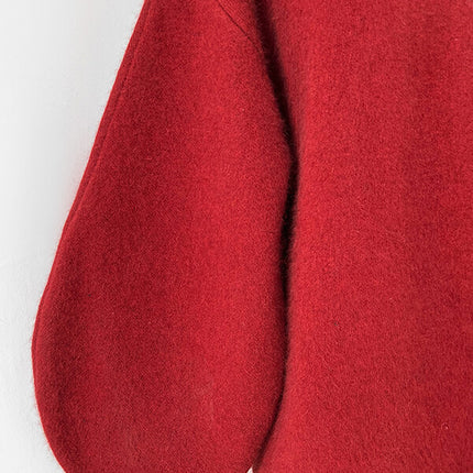 Onbely cardigans strappy rouge noël pour femme - onbely