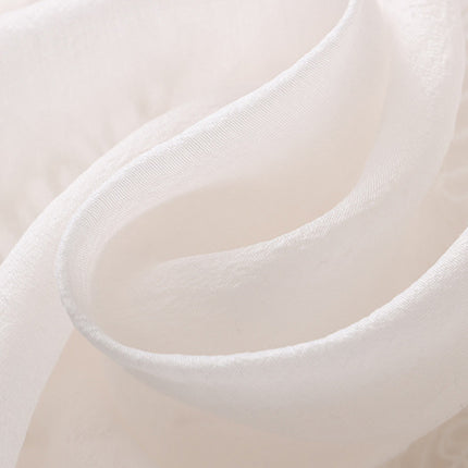 Onbely blouse 2-In-1 bouton chinois à nœud brodée