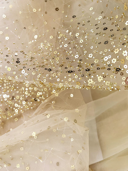 Onbely robe longue de soirée brillante paillette strass licou - onbely