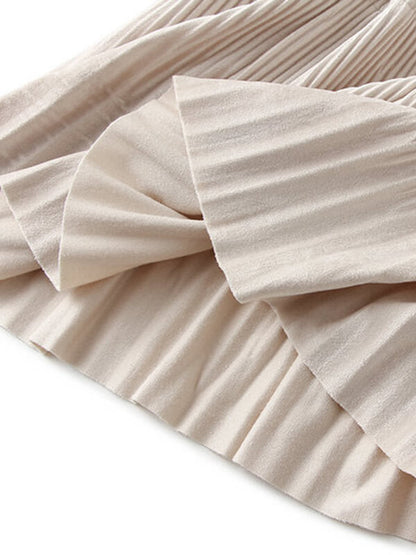 Onbely jupe longue velours taille élastique femme mode - onbely
