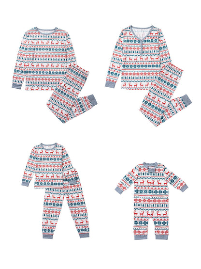 Snug Snowflakes – Pyjamas de Noël Assortis pour la Famille