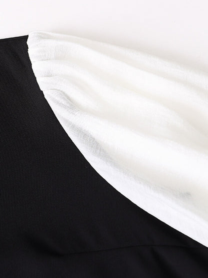 Onbely hauts mode manches gigot pour femme - onbely