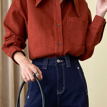 Onbely surchemise pour femme rouge noël