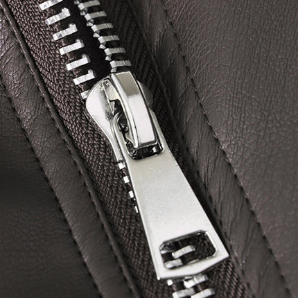 Onbely Perfecto femme en simili cuir court avec poches et fermeture éclair