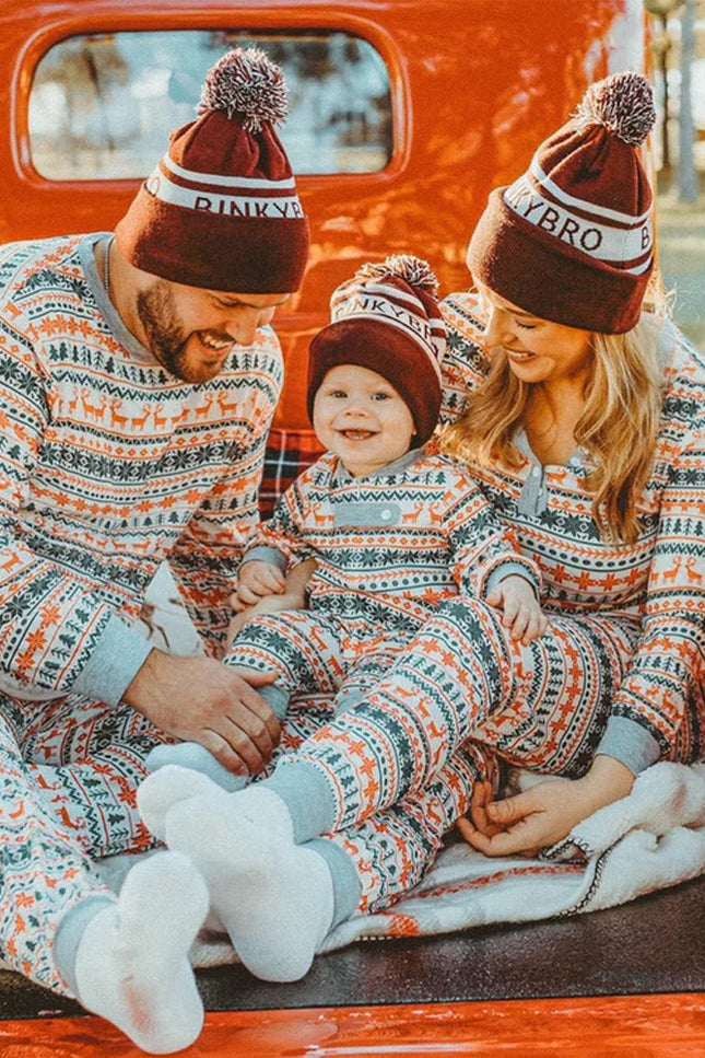 Snug Snowflakes – Pyjamas de Noël Assortis pour la Famille