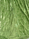 Onbely mi-longue robe moulante vert jacquard velours